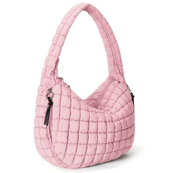 Quilted Tote Bag Puffer Large Quilting Carryall Shoulder Bags Puffy xD - Picture 1 of 6